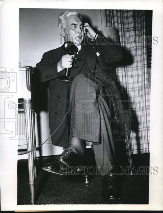 1944 Press Photo Politician Paul V. McNutt