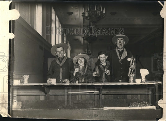 1923 Press Photo Texas Delegation of American Legion