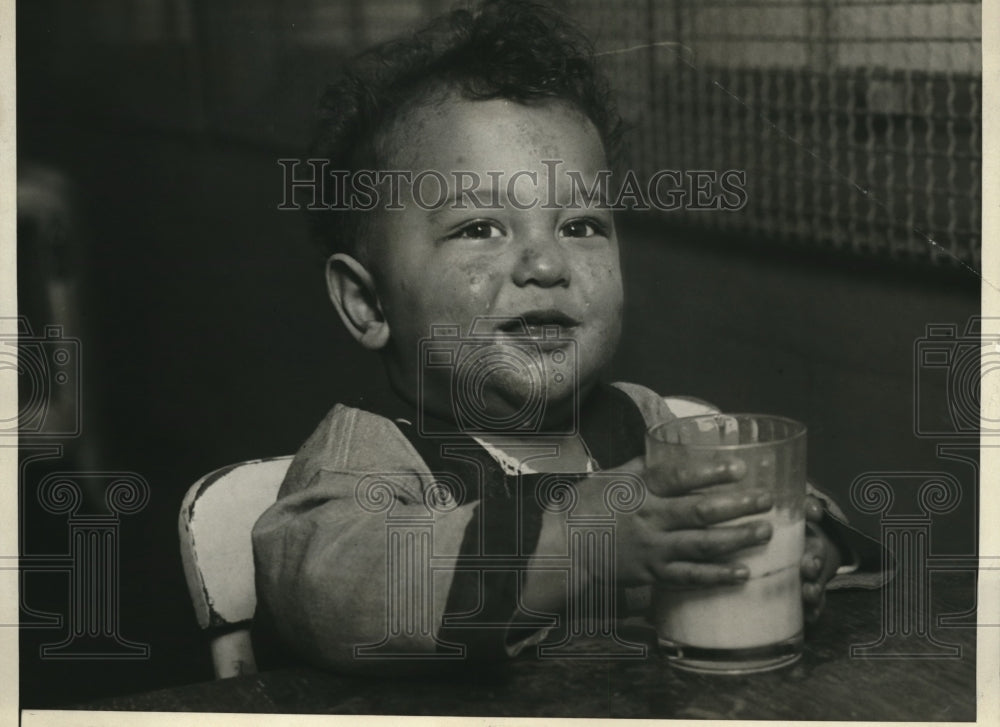 1927 Press Photo A baby found abandoned in San Francisco