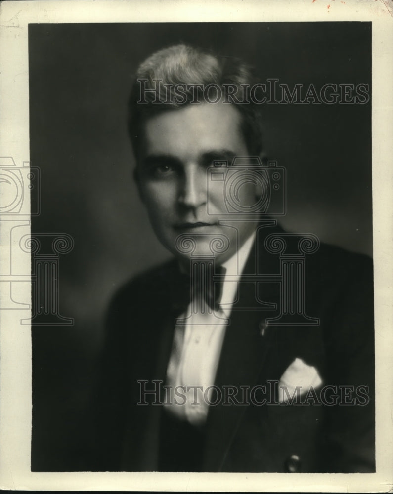 1928 Press Photo Paul V. McNutt, Indiana American Legion Leader