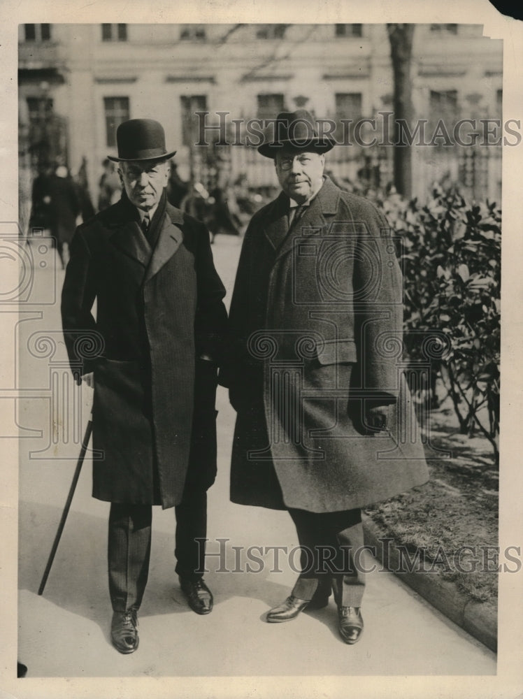 1922 Press Photo American Representatives Ellis L. Dresel, James R. Barbour