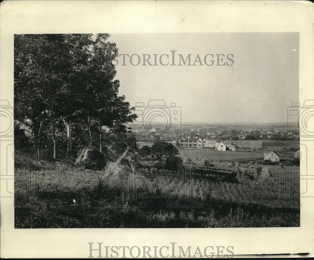 1927 Press Photo Modern Charlottetown capital of Island Province Canada