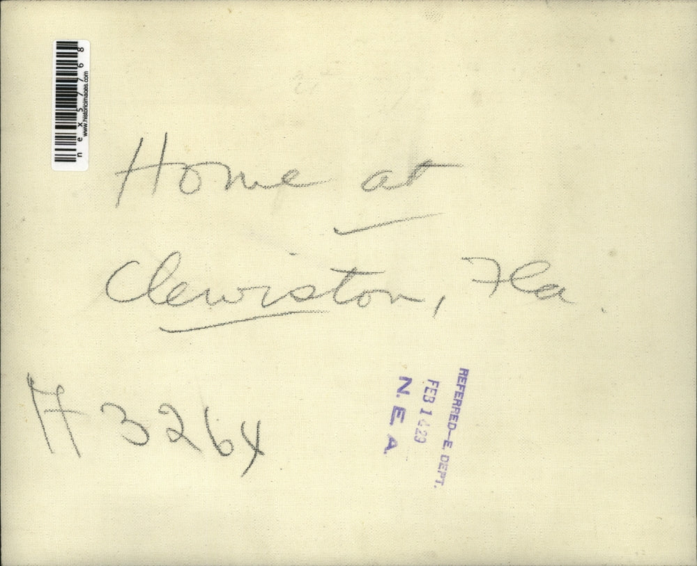 1929 Press Photo Home at Cleviston, Fla