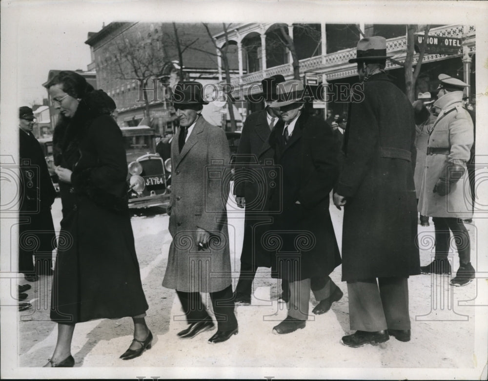 1935 Press Photo The Hauptman Jury - nex57806