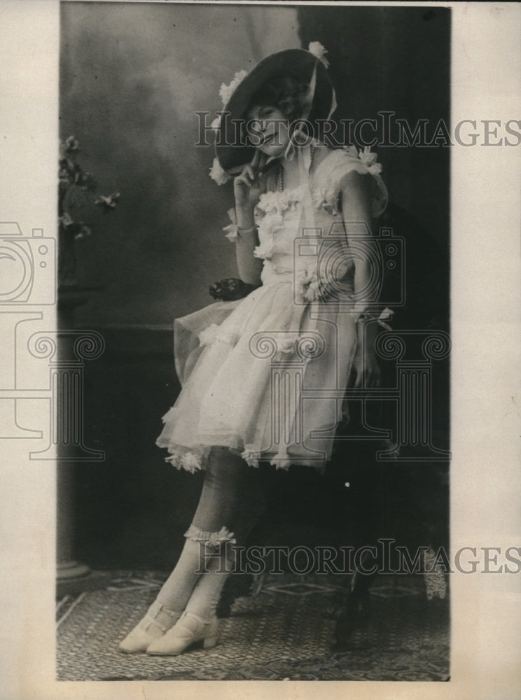 1924 Press Photo Alice Palfreyman of Philadelphia Paleap year girl age 20