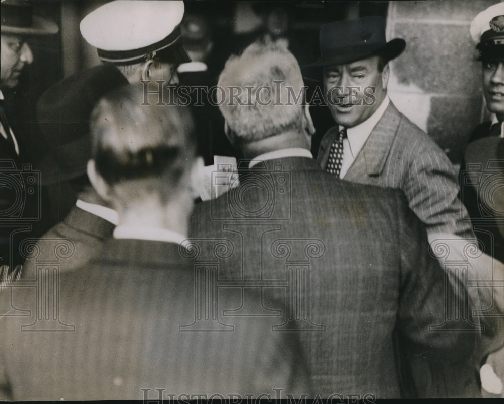 1935 Press Photo FW Rickett negotiated oil deal with Abyssinian Emperor