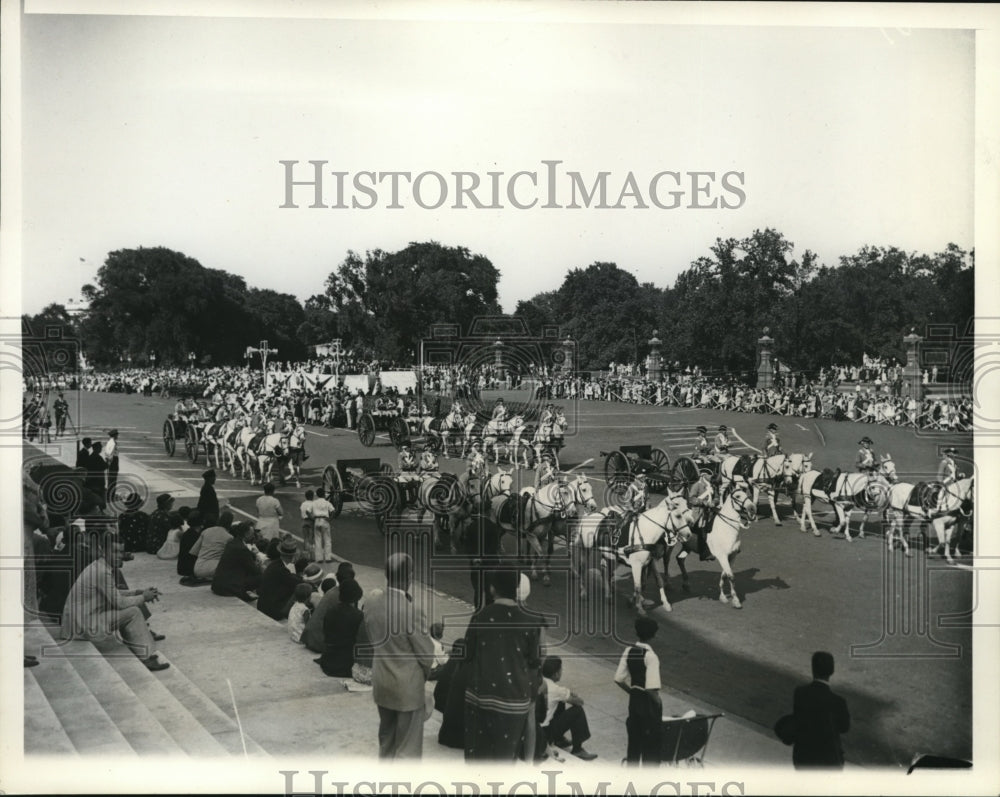 1932 Press Photo Masons Celebrate Capitol Dedication at Parade - nex58457