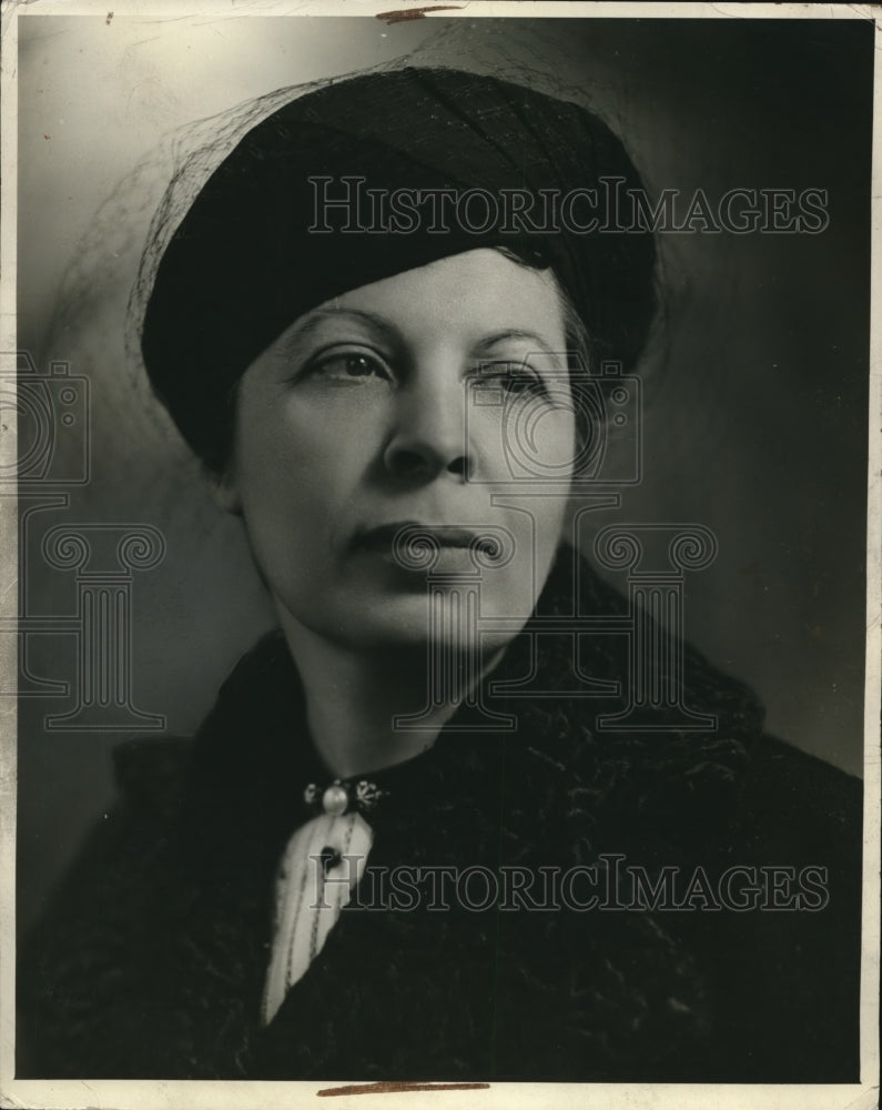 1938 Press Photo Mrs Phillip Kirchner