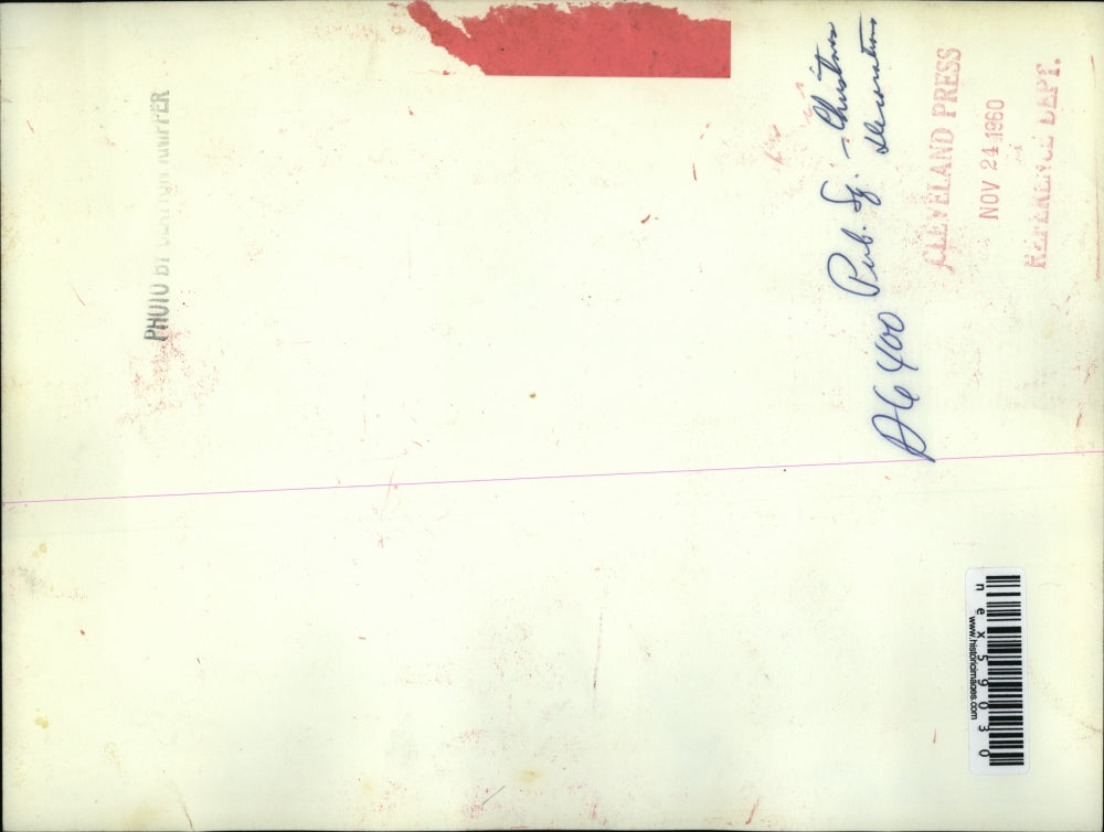 1960 Press Photo Christmas decoration in neon lights