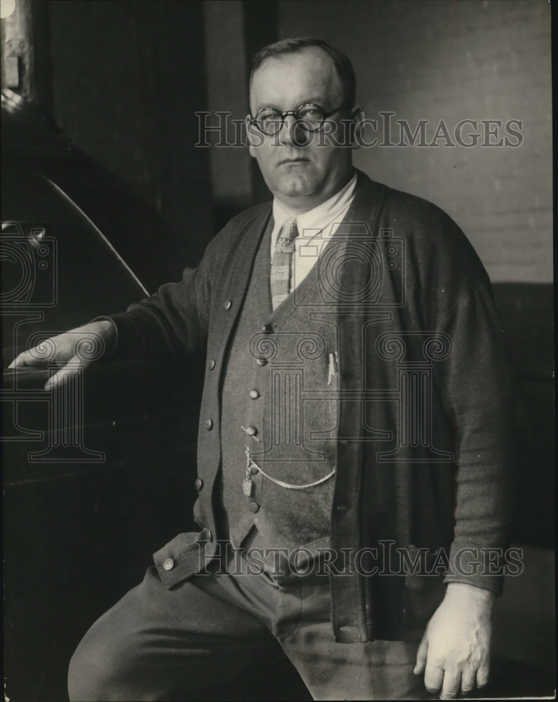 1925 Press Photo Jeno Pavlik, Cleveland Brew Master