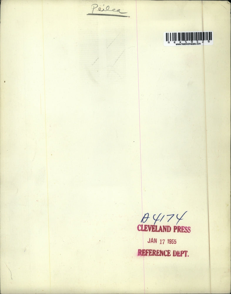 1955 Press Photo Peilea - nex59526