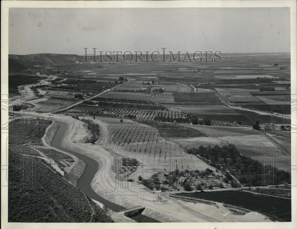 1938 Press Photo Black Canyon Canal - nex59917