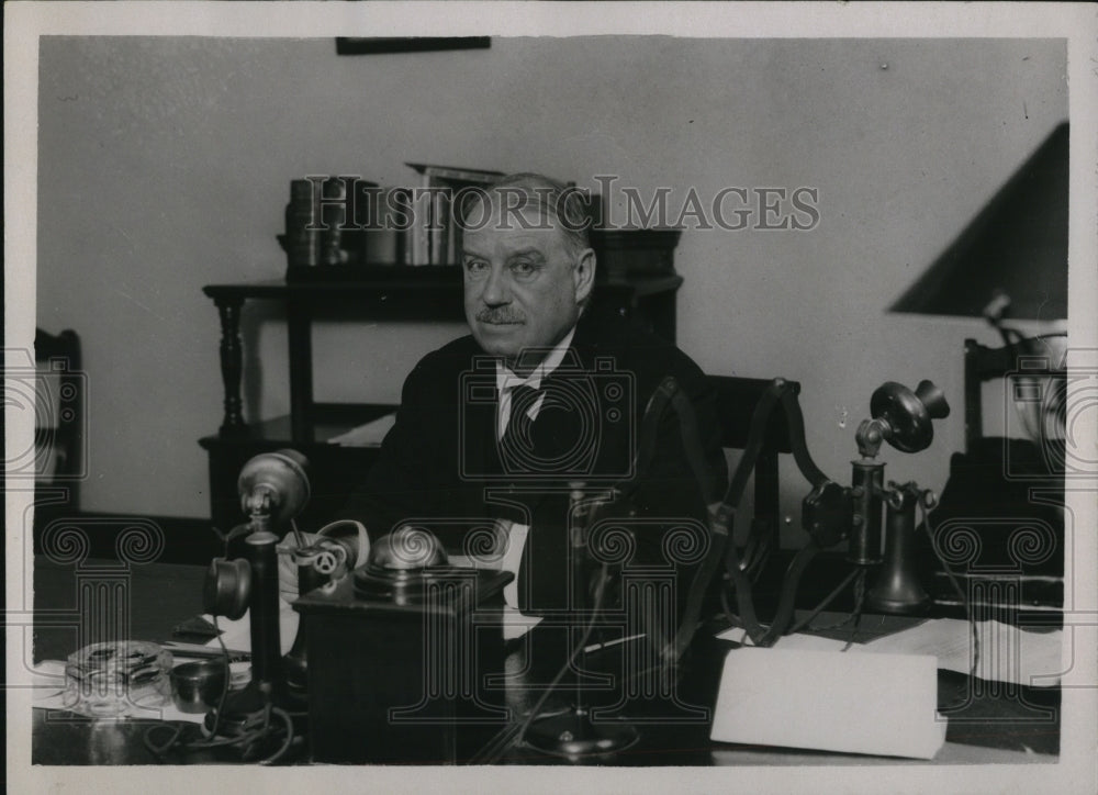 1923 Press Photo G.F. Preston, London Telephone Chief