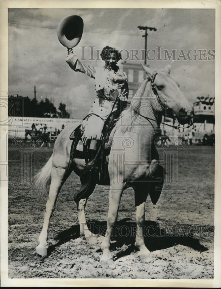 1936 Press Photo Queen Kittitas XIV Miss Beverly Spooner- Historic Images