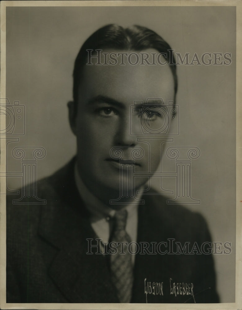 1929 Press Photo Gene Markey Portrait - nex60751