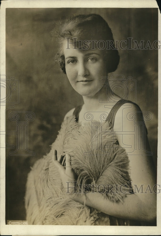 1921 Press Photo Dorothy Gowan Army debutante in Wash DC