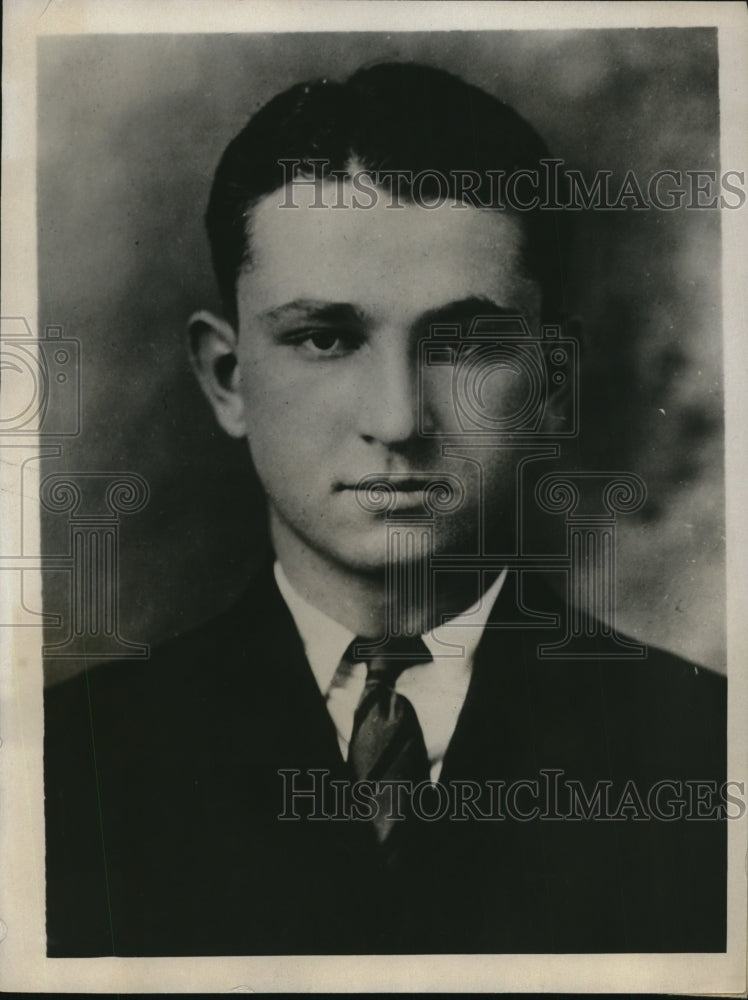 1926 Press Photo New Haven Conn Leon Arthur Tulin law Prof at Yale