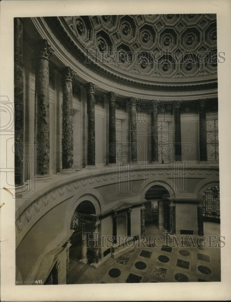 1927 Press Photo Rotunda od memorial hall for the Elks