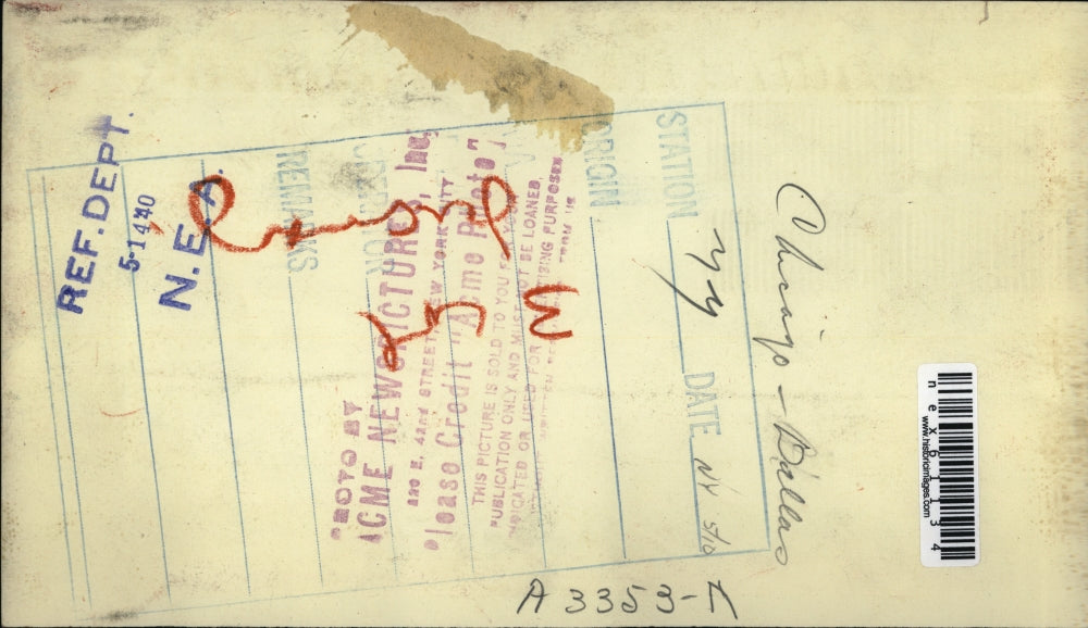 1940 Press Photo View of the city Nijmegen located near Rhine River