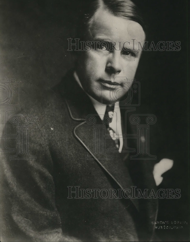 1926 Press Photo Ex Judge RW Baggot of Dayton Ohio