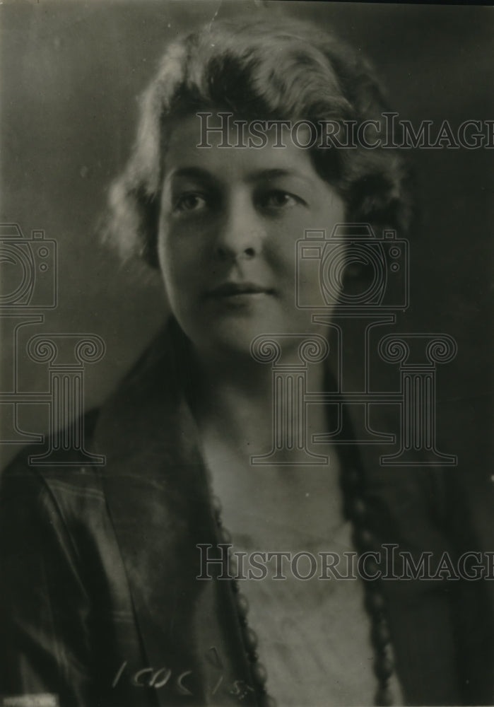 1921 Press Photo Miss A Fuller - nex61373