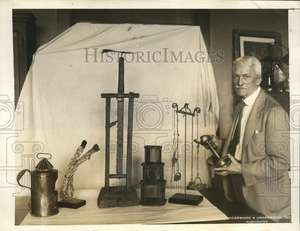 1926 Press Photo Dr Hough curator of anthropology Smithsonian