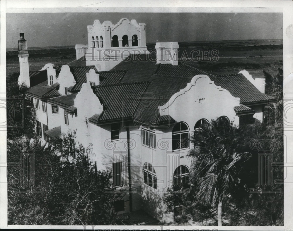 1933 Press Photo Home of John Kenedy in Kenedy County Texass