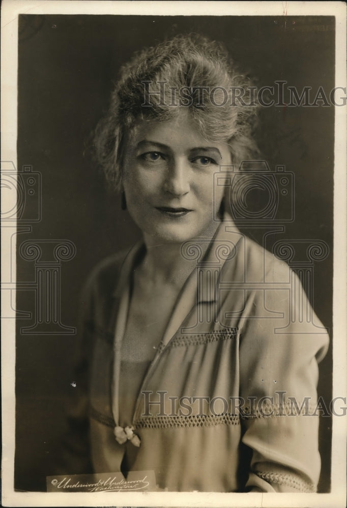 1927 Press Photo Mrs Hugh RW Wilson, American Minister Of Switzerland's Wife