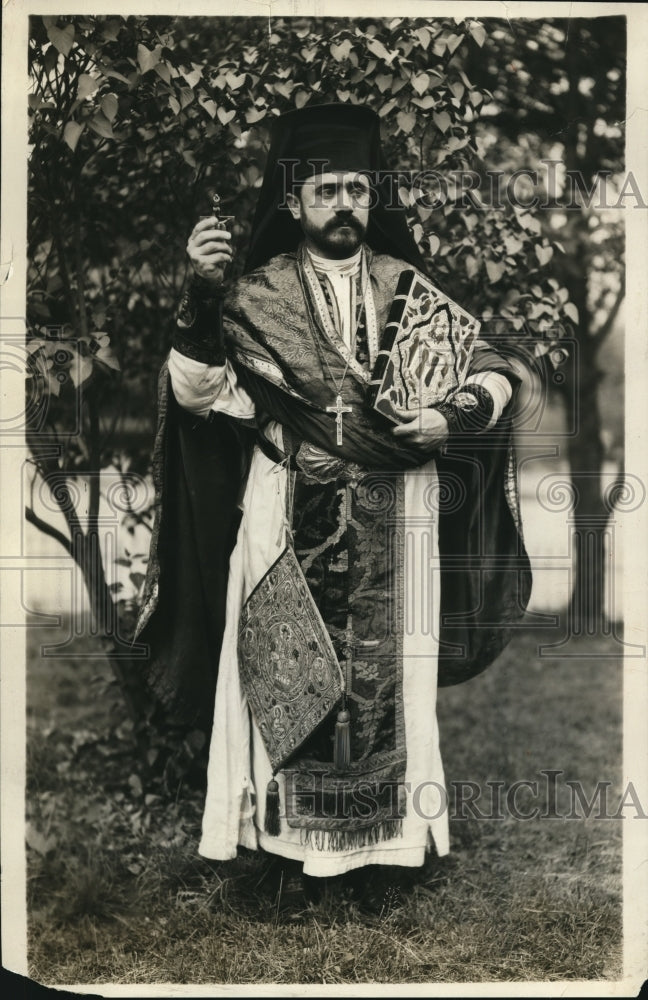 1924 Press Photo Reverend Dominus {ourvoks