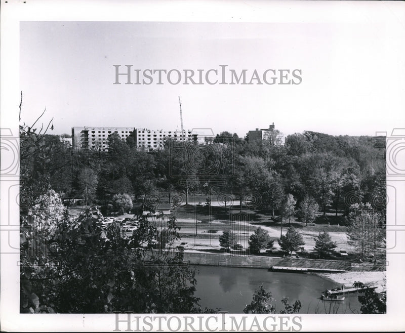 Load image into Gallery viewer, 1964 Press Photo West Point Commodore Club Apartments

