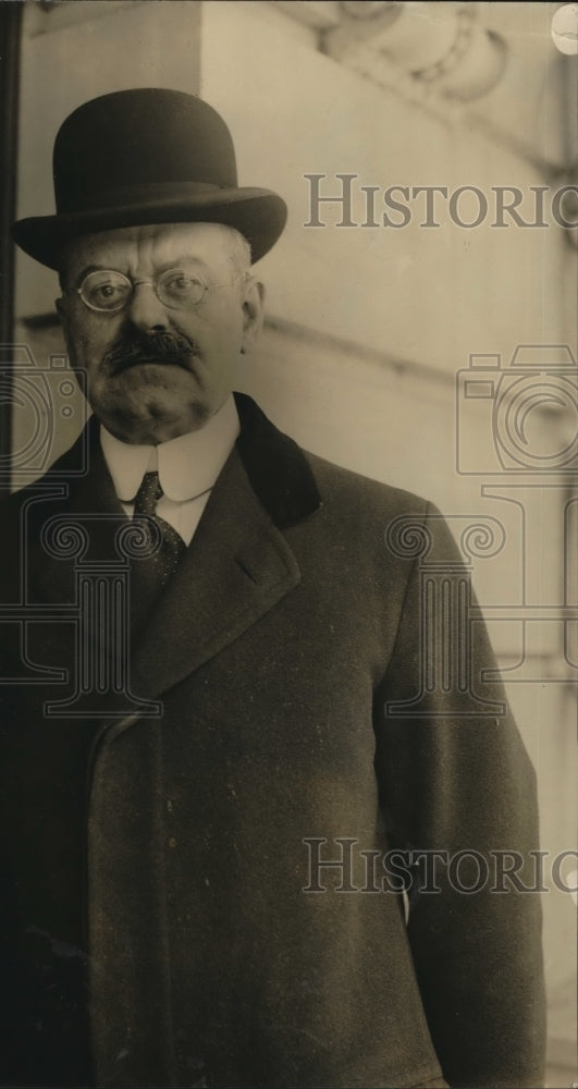 1923 Press Photo John Prince American Minister to Denmark