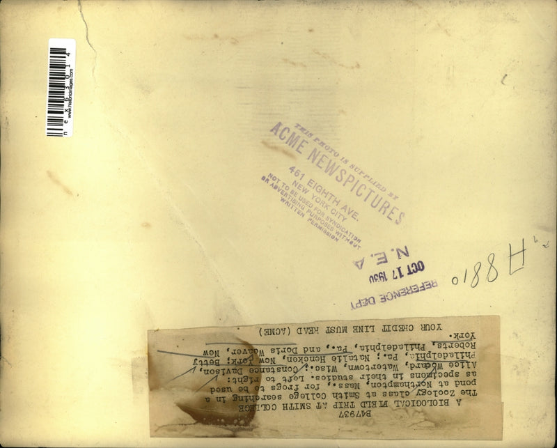 Load image into Gallery viewer, 1930 Press Photo L-R C. Davison,N.Hencken,B.Roberts &amp; D.Weaver at Smith College
