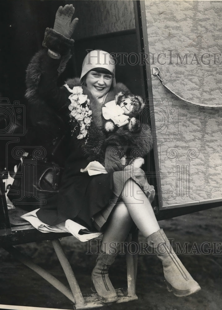 1930 Press Photo Alma La Blanc of the Bronx