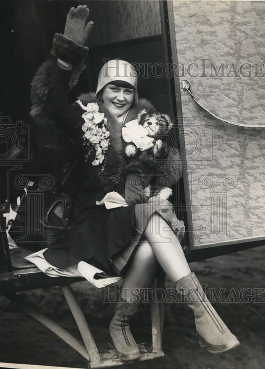 1930 Press Photo Alma La Blanc of the Bronx
