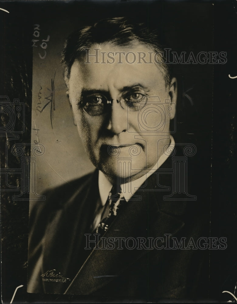 1920 Press Photo Henry J Killiles San Levy Milwaukee Journal