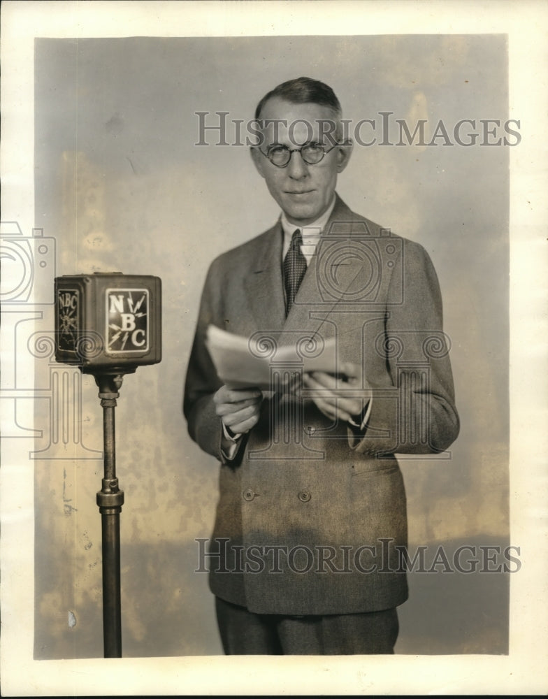 1932 Press Photo George Parker editor-in-chief Scripps-Howard newspapers