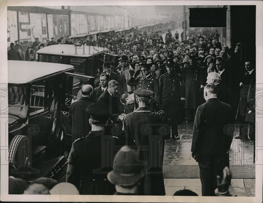 1936 Press Photo King Edward at British Industries Fair, Olympia London