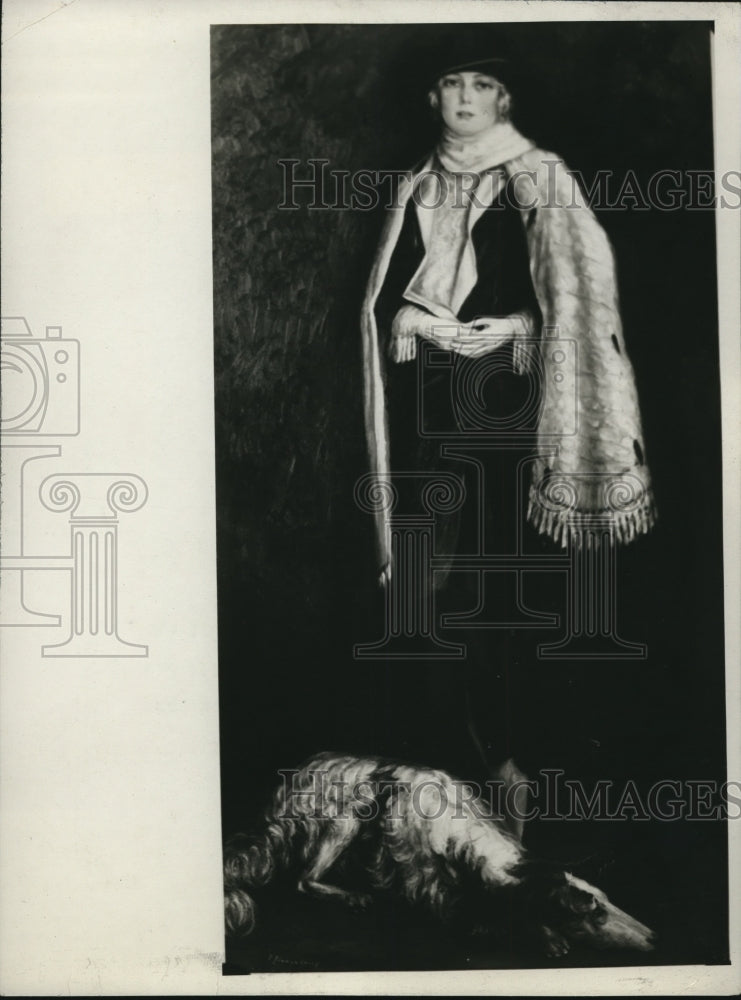 1926 Press Photo Mrs Tess Linnenlamp - nex65947