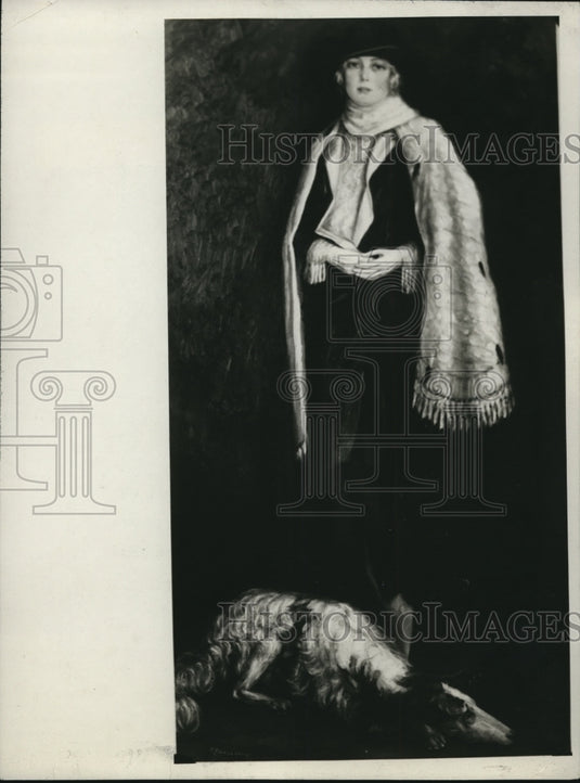 1926 Press Photo Mrs Tess Linnenlamp - nex65947