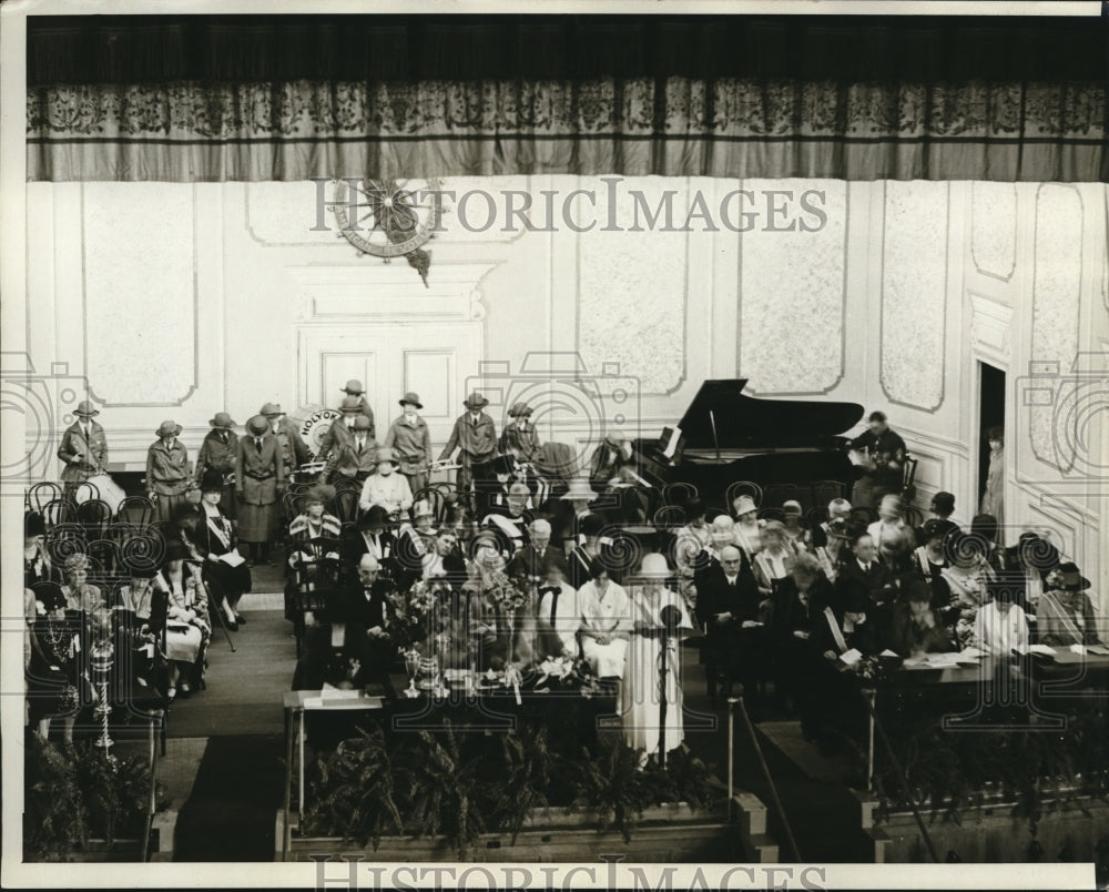 1926 Press Photo D.A.R Convention in Washington