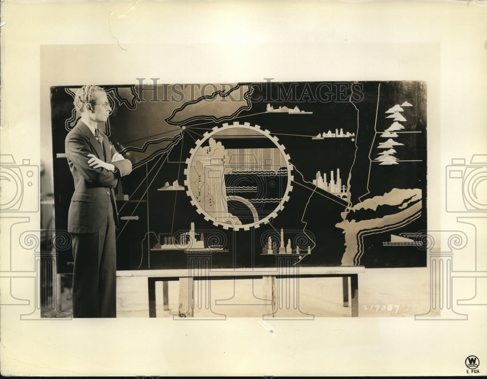 1933 Press Photo Alternating current - nex66386