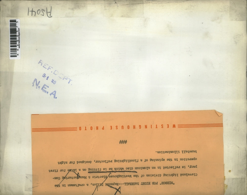 1940 Press Photo Raymond Dillen of Westinghouse Electric & Manufacturing Company