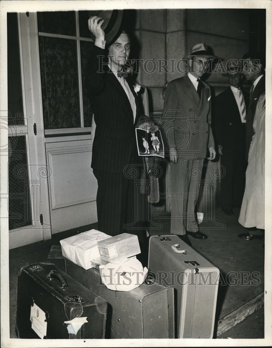 1944 Press Photo Hjalmar Procope Finnish Minister to US ousted by US