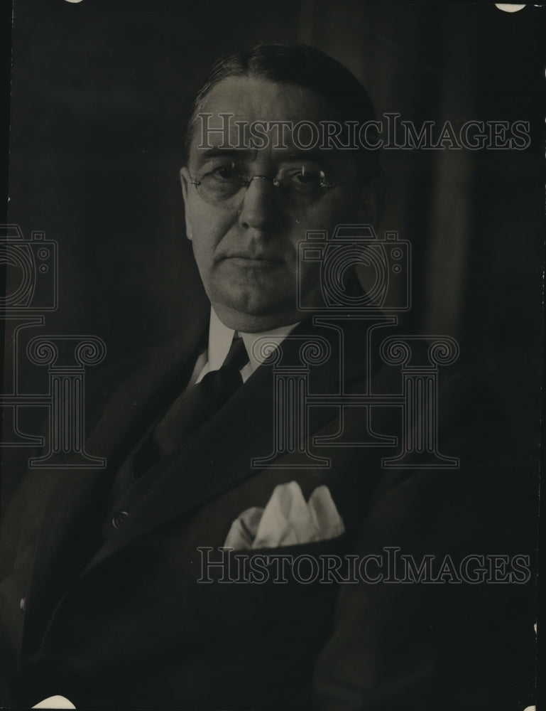 1922 Press Photo Judge W.E. Lamb Chicago Solicitor Dept. of Commerce