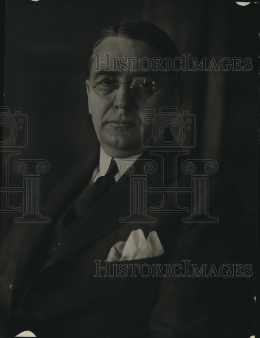 1922 Press Photo Judge W.E. Lamb Chicago Solicitor Dept. of Commerce