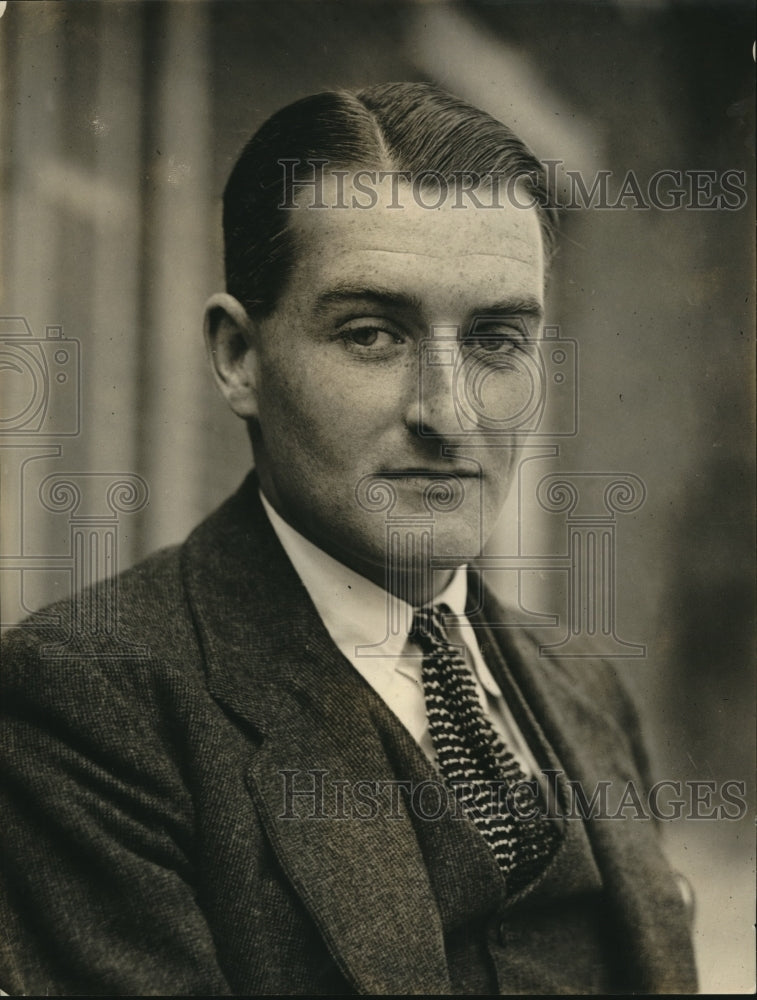 1922 Press Photo Secretary of British Embassy G.H. Thompson