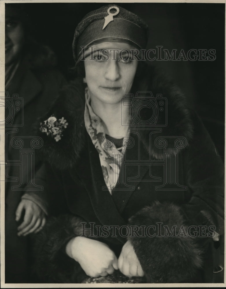 1927 Press Photo Mrs Fannie Landran - nex66752
