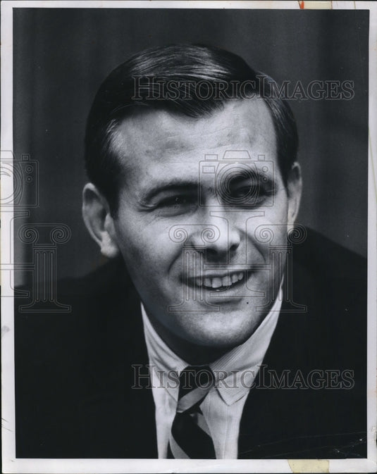 1969 Press Photo Donald Rumsfield - nex68234