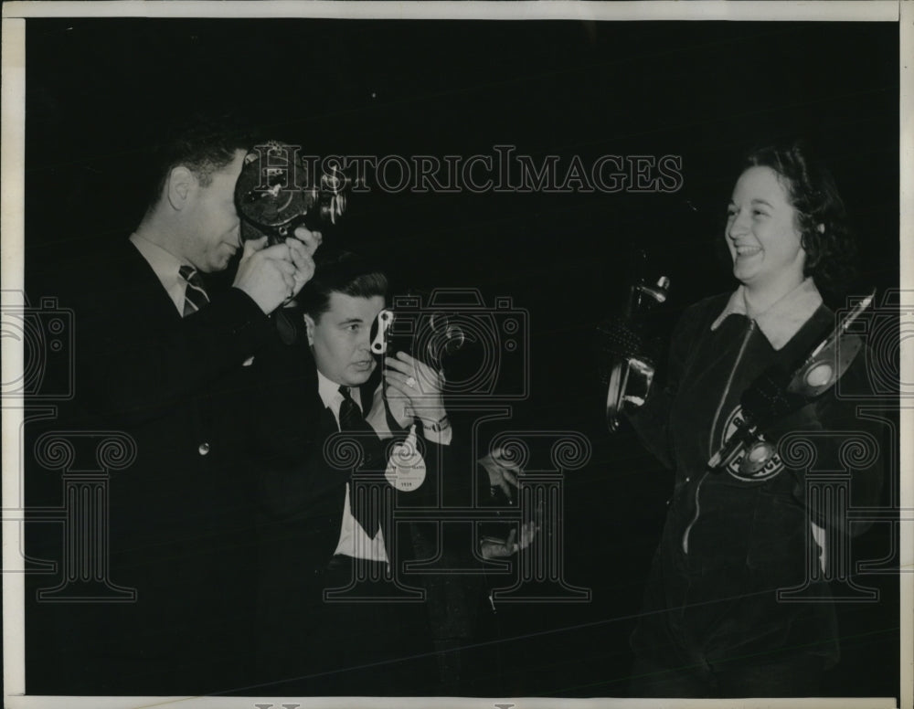1939 Press Photo Hilda Reuther Brooklyn IPSC wins Sr girls music finals