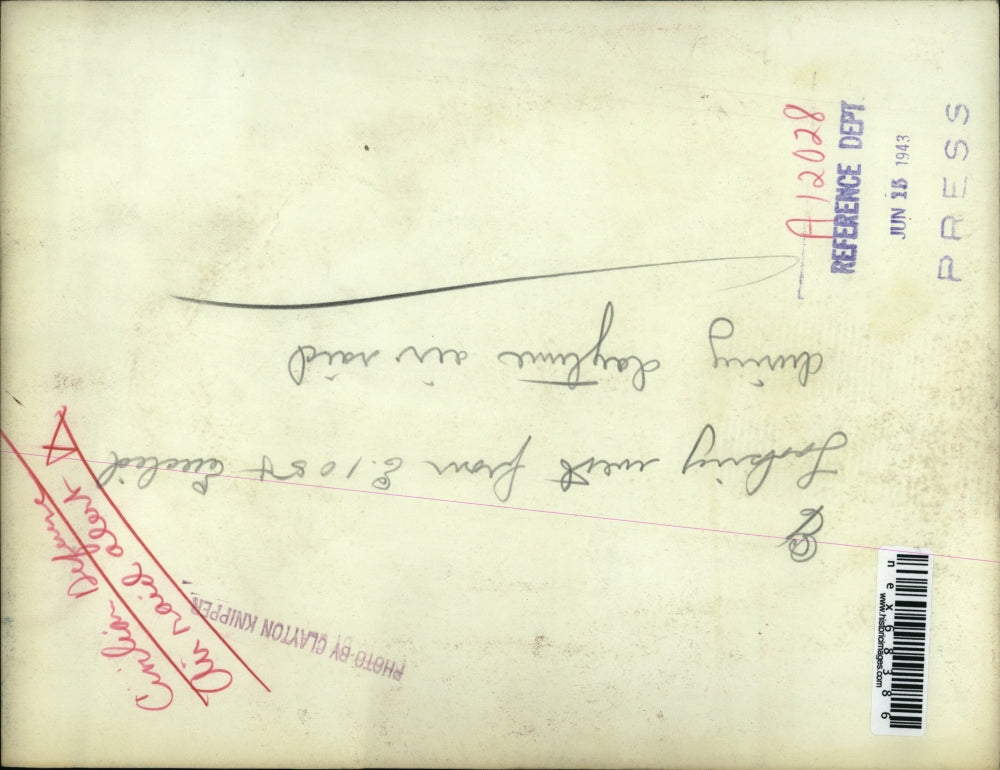 1943 Press Photo Civilian Defense air raid alert drill in Cleveland